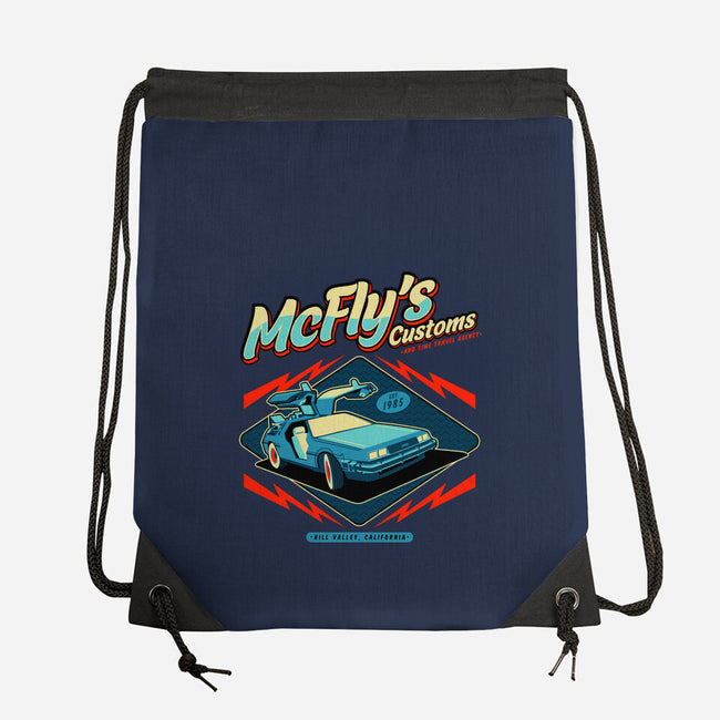 McFly Customs-None-Drawstring-Bag-nadzeenadz
