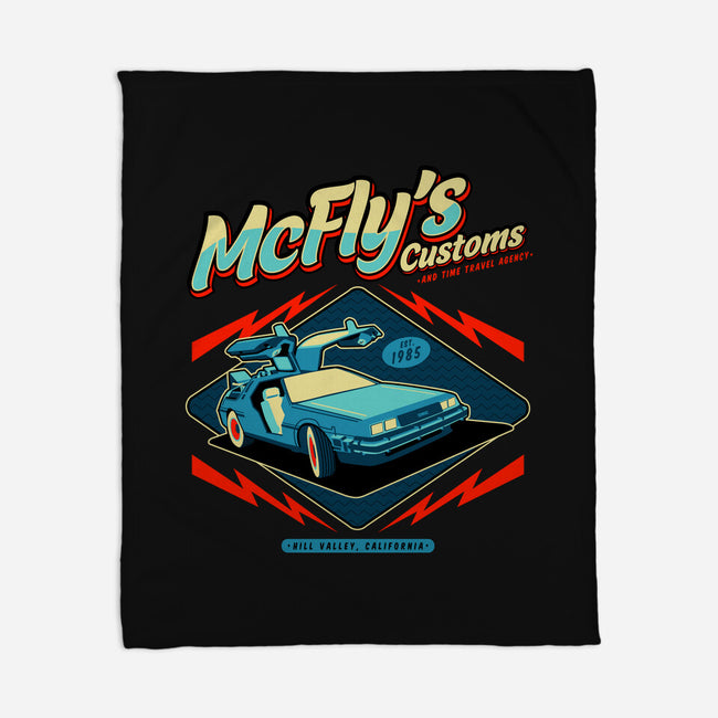 McFly Customs-None-Fleece-Blanket-nadzeenadz