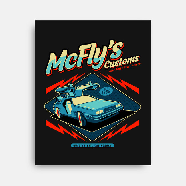 McFly Customs-None-Stretched-Canvas-nadzeenadz