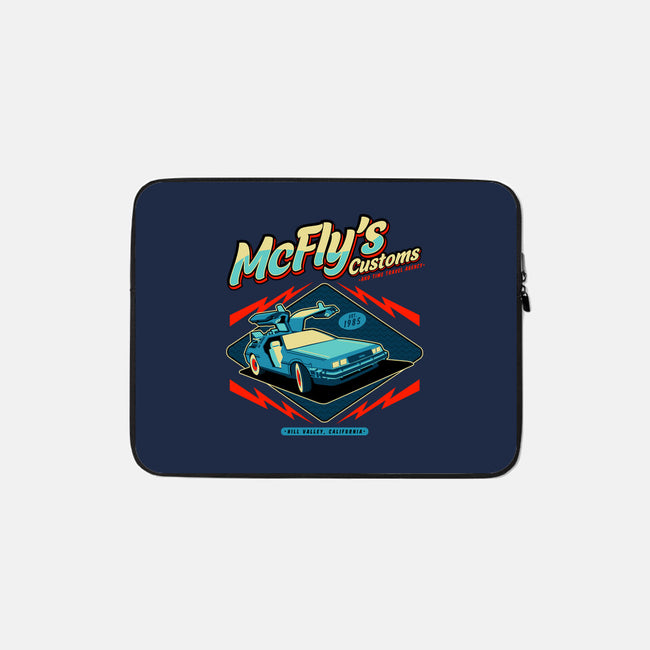 McFly Customs-None-Zippered-Laptop Sleeve-nadzeenadz