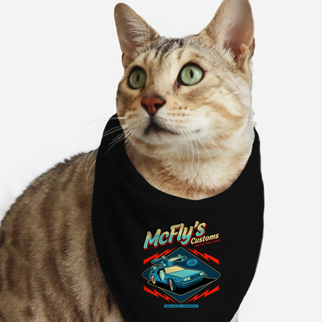 McFly Customs-Cat-Bandana-Pet Collar-nadzeenadz