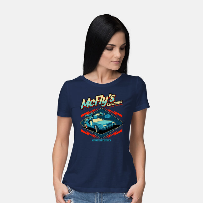 McFly Customs-Womens-Basic-Tee-nadzeenadz