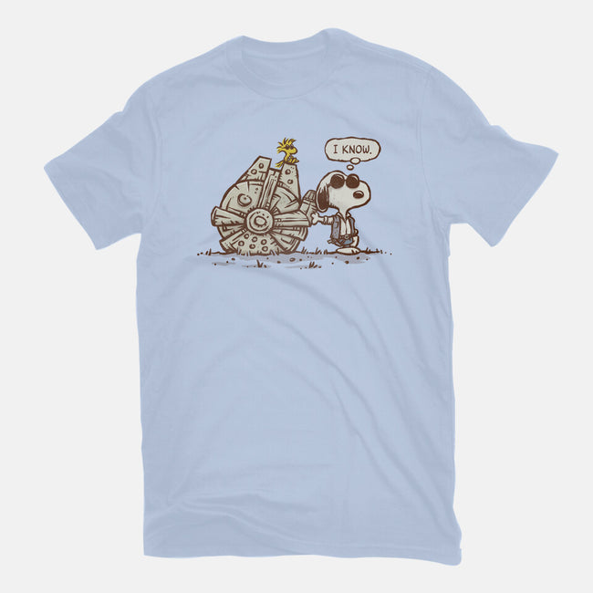 The Beagle Knows-Womens-Basic-Tee-kg07