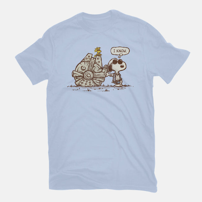 The Beagle Knows-Mens-Basic-Tee-kg07