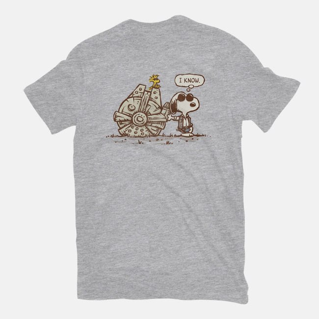 The Beagle Knows-Youth-Basic-Tee-kg07