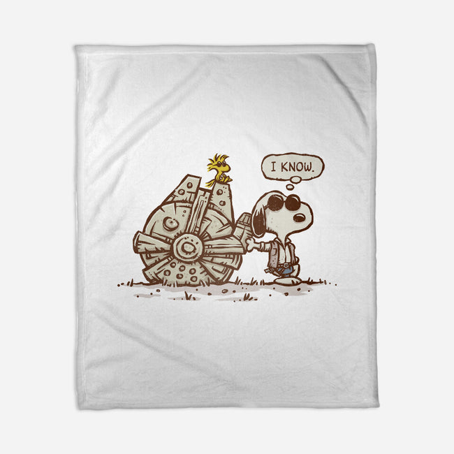 The Beagle Knows-None-Fleece-Blanket-kg07