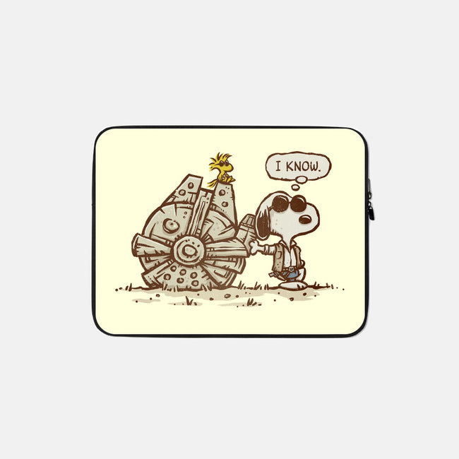 The Beagle Knows-None-Zippered-Laptop Sleeve-kg07
