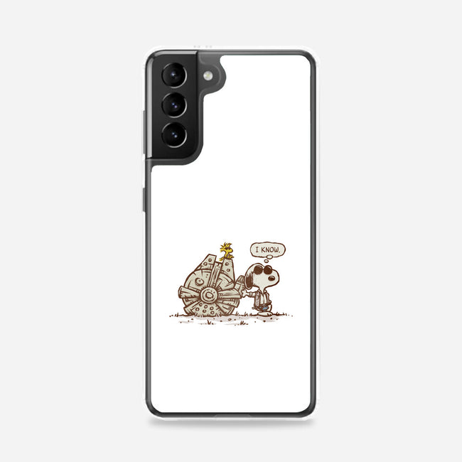 The Beagle Knows-Samsung-Snap-Phone Case-kg07