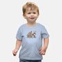 The Beagle Knows-Baby-Basic-Tee-kg07