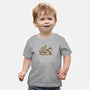 The Beagle Knows-Baby-Basic-Tee-kg07
