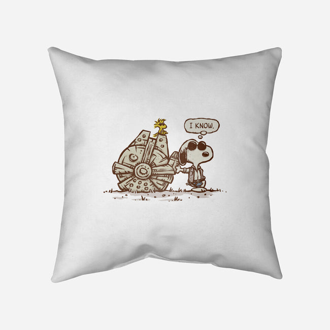 The Beagle Knows-None-Removable Cover w Insert-Throw Pillow-kg07
