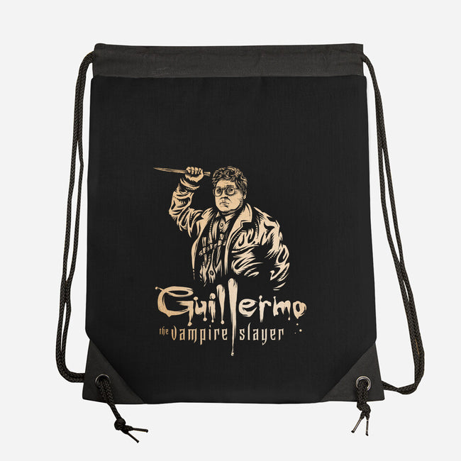 Guillermo The Vampire Slayer-None-Drawstring-Bag-kg07