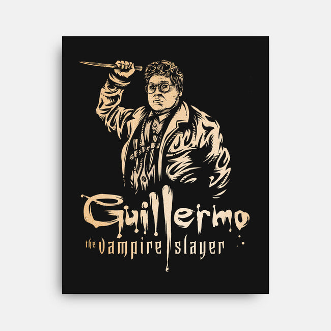 Guillermo The Vampire Slayer-None-Stretched-Canvas-kg07