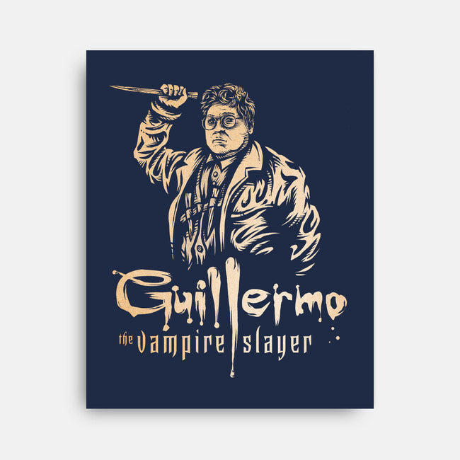 Guillermo The Vampire Slayer-None-Stretched-Canvas-kg07