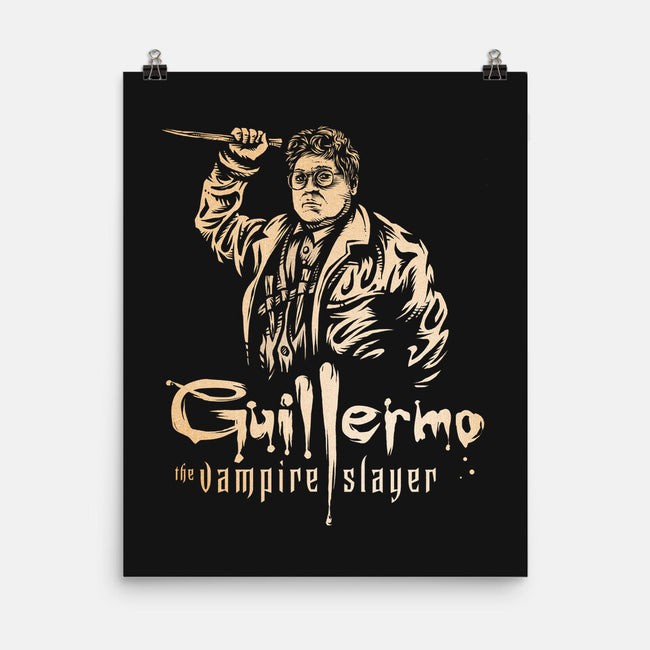 Guillermo The Vampire Slayer-None-Matte-Poster-kg07