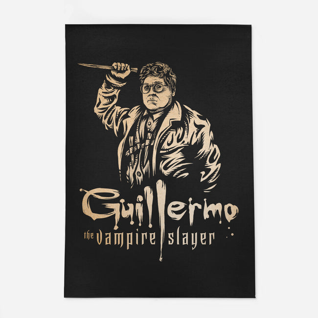 Guillermo The Vampire Slayer-None-Outdoor-Rug-kg07