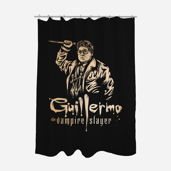 Guillermo The Vampire Slayer-None-Polyester-Shower Curtain-kg07