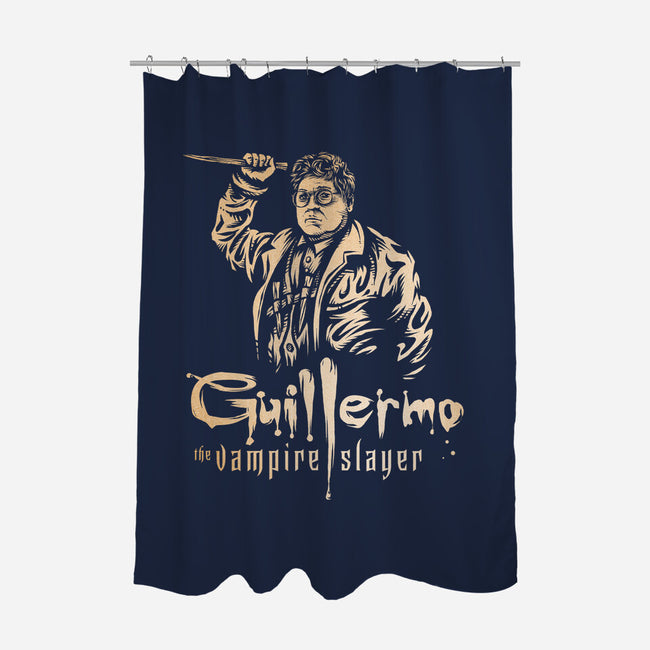 Guillermo The Vampire Slayer-None-Polyester-Shower Curtain-kg07