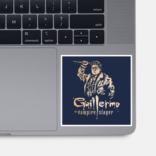 Guillermo The Vampire Slayer-None-Glossy-Sticker-kg07