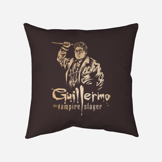 Guillermo The Vampire Slayer-None-Removable Cover-Throw Pillow-kg07