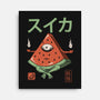 Yokai Watermelon-none stretched canvas-vp021