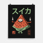 Yokai Watermelon-none matte poster-vp021