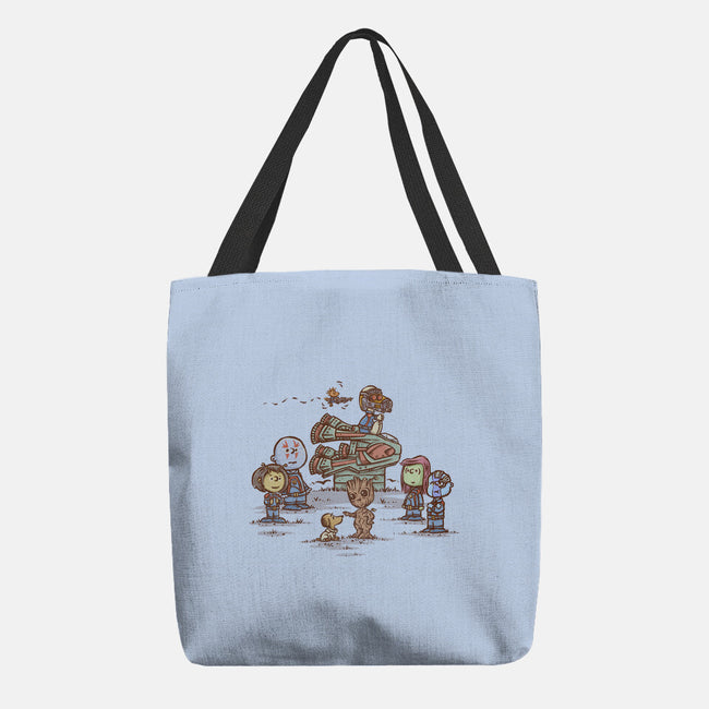 Guard Dog Of The Galaxy-None-Basic Tote-Bag-kg07