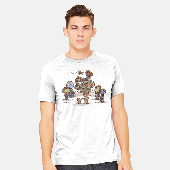 Guard Dog Of The Galaxy-Mens-Heavyweight-Tee-kg07