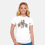 Guard Dog Of The Galaxy-Womens-Fitted-Tee-kg07