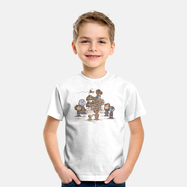 Guard Dog Of The Galaxy-Youth-Basic-Tee-kg07
