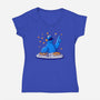 Cookie Party-Womens-V-Neck-Tee-NMdesign