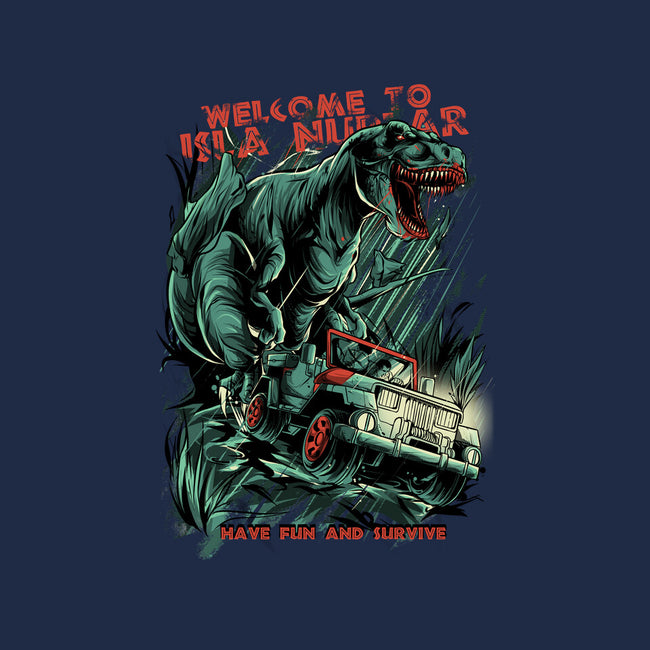 Welcome To Isla Nublar-Mens-Long Sleeved-Tee-Guilherme magno de oliveira