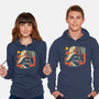 Dark Helmet-Unisex-Pullover-Sweatshirt-kharmazero