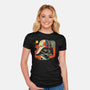Dark Helmet-Womens-Fitted-Tee-kharmazero