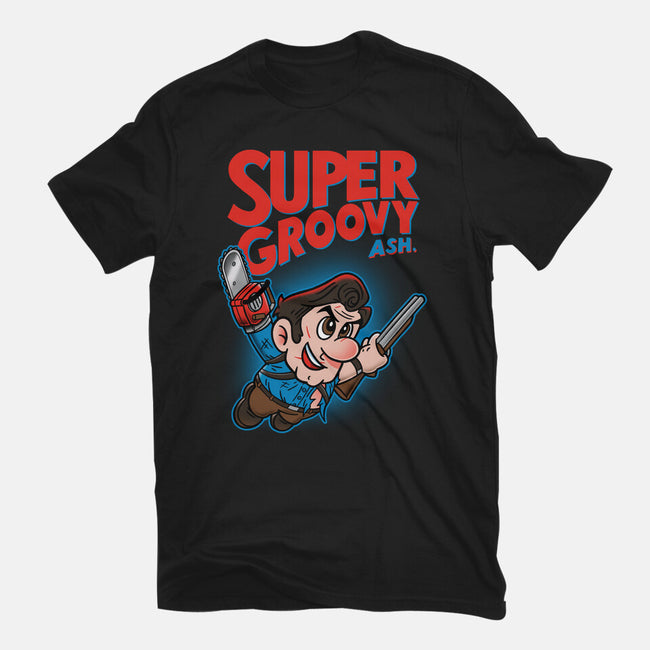 Super Groovy-Womens-Fitted-Tee-Getsousa!