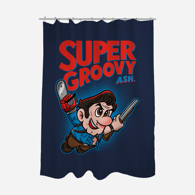 Super Groovy-None-Polyester-Shower Curtain-Getsousa!