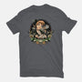 A Lost Boy-Womens-Fitted-Tee-momma_gorilla