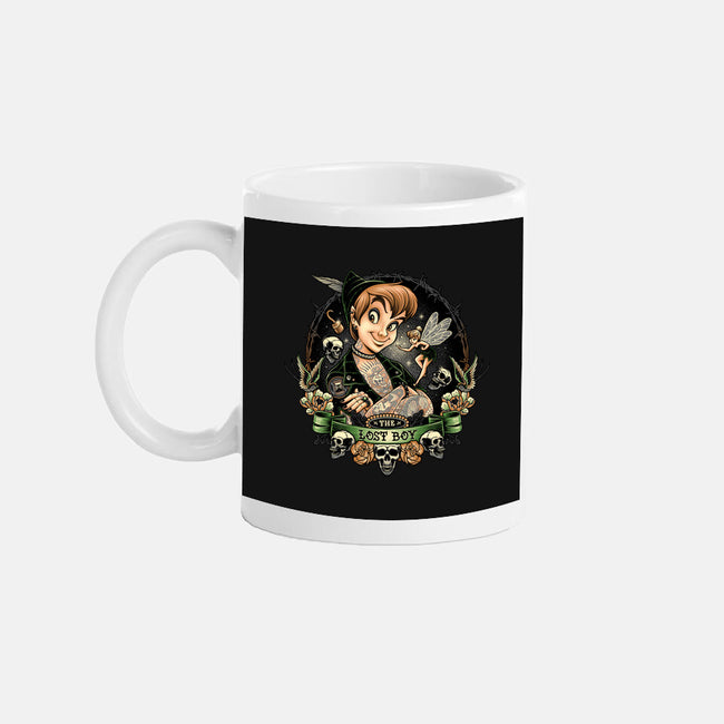 A Lost Boy-None-Mug-Drinkware-momma_gorilla