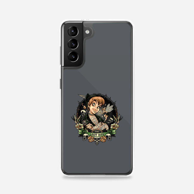 A Lost Boy-Samsung-Snap-Phone Case-momma_gorilla