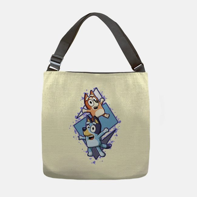 Siblings Life-None-Adjustable Tote-Bag-nickzzarto