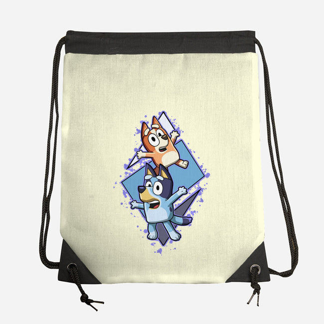 Siblings Life-None-Drawstring-Bag-nickzzarto