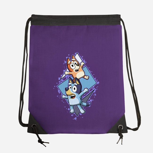 Siblings Life-None-Drawstring-Bag-nickzzarto
