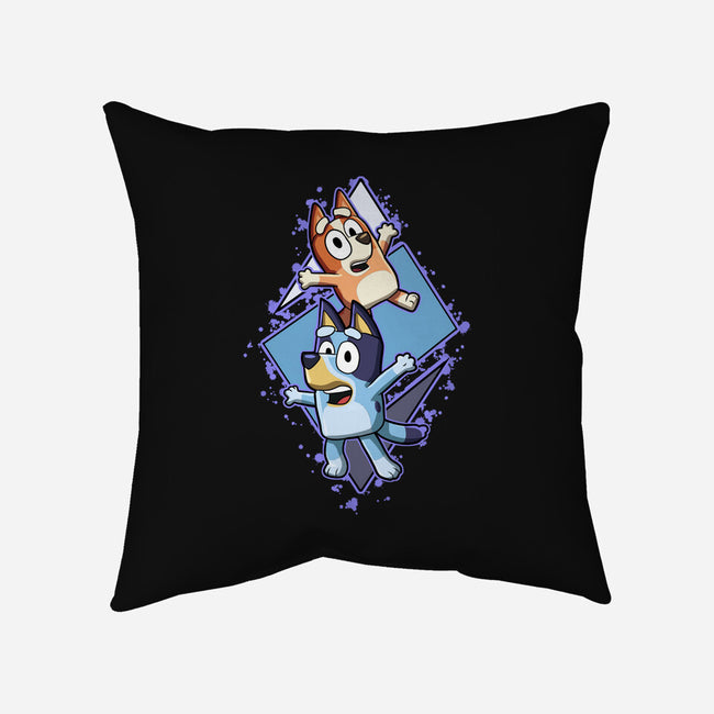 Siblings Life-None-Removable Cover w Insert-Throw Pillow-nickzzarto