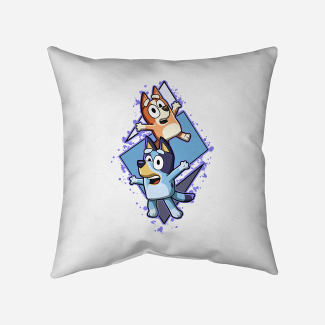 Siblings Life-None-Removable Cover w Insert-Throw Pillow-nickzzarto