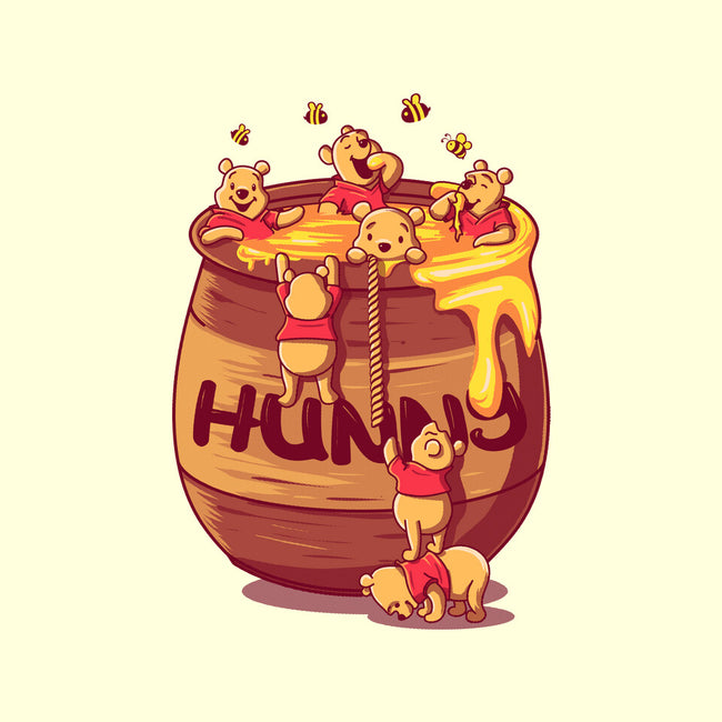 The Hunny Pot-None-Glossy-Sticker-erion_designs