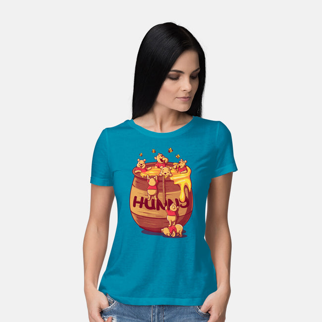 The Hunny Pot-Womens-Basic-Tee-erion_designs