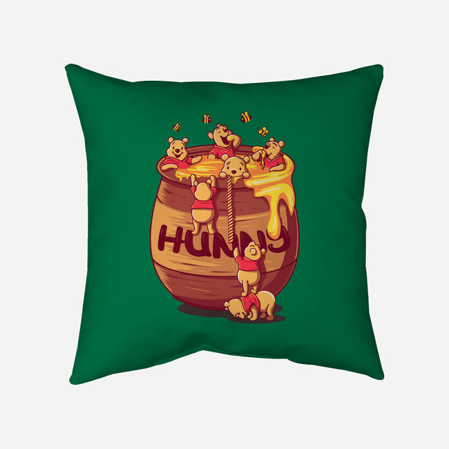 The Hunny Pot-None-Removable Cover-Throw Pillow-erion_designs
