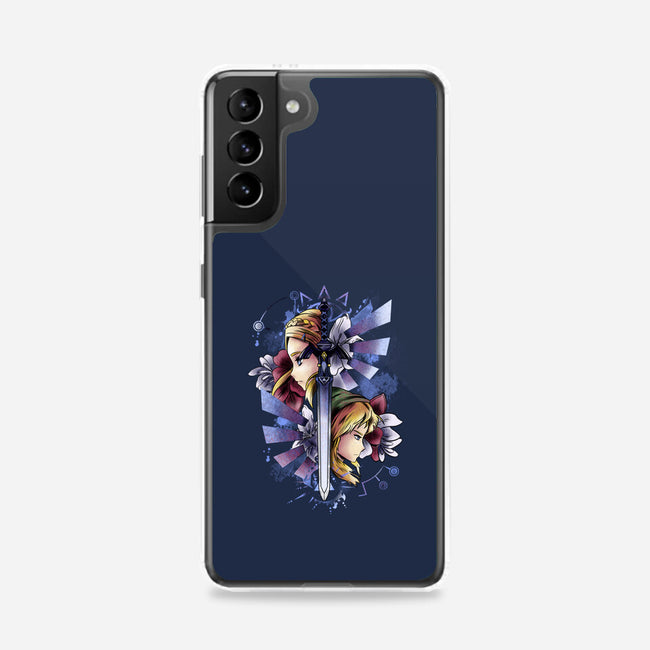 Princess And Knight-Samsung-Snap-Phone Case-fanfabio