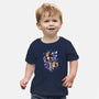 Princess And Knight-Baby-Basic-Tee-fanfabio