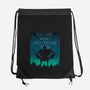 You Are What You Choose to Be-none drawstring bag-pescapin